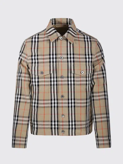 Burberry Jacket In Brown