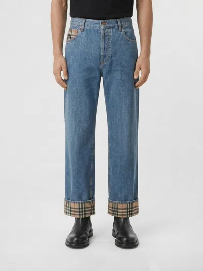 Burberry Jeans Men  In Blue