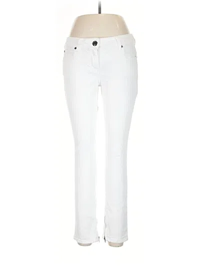 Pre-owned Burberry Jeans In White