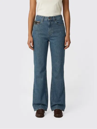 Burberry Jeans  Woman Color Blue