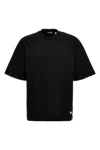 Burberry T-shirt With Round Neck And Short Sleeves In Black
