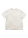 Burberry Short Sleeve T-shirt In Nude