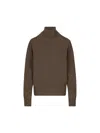 Burberry Wool Sweater In Green