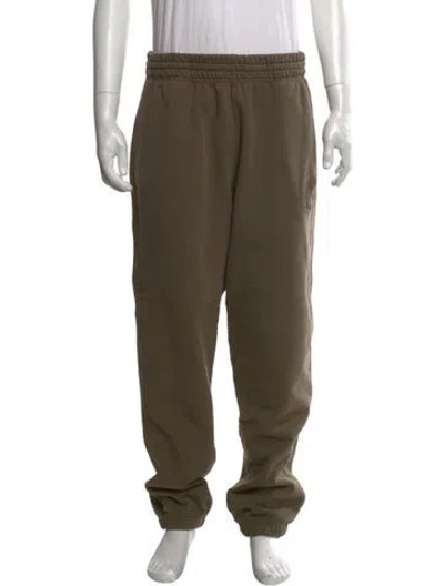 Pre-owned Burberry Joggers In Green