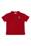 Burberry 'johane Bear' Polo Shirt In Red