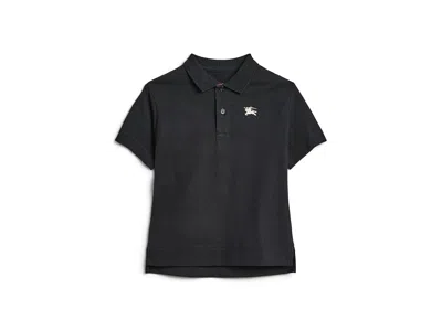Burberry Johane Ekd Top (toddler/little Kid/big Kid) Boy's T Shirt Black: 8 Years, Cotton