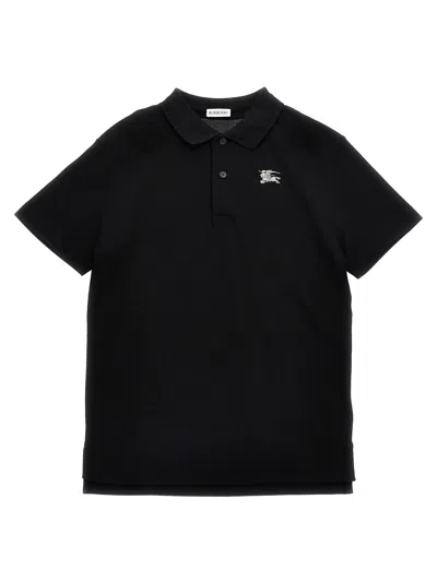 Burberry Kids' Johane Polo Shirt In Black