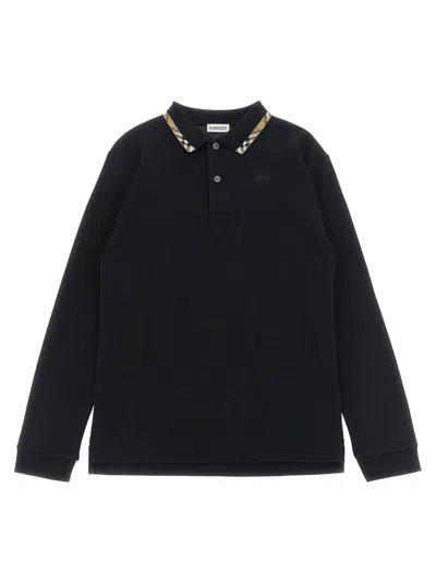 Burberry Johane Polo Shirt In Black