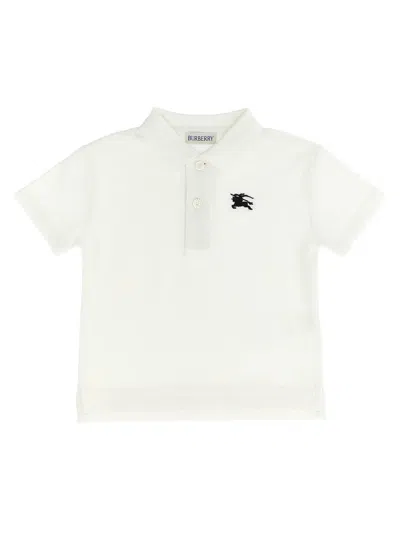 Burberry Kids' Johane Polo Shirt In White