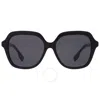 Burberry Joni Dark Grey Square Ladies Sunglasses Be4389 300187 55