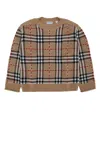 Burberry Jr Kb5 Patrick Check In Brown