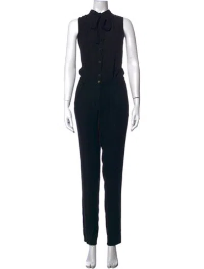 Pre-owned Burberry Jumpsuit In Black