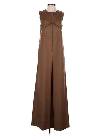 Burberry Jumpsuit In Brown