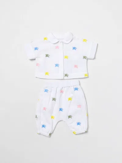 Burberry Babies' Jumpsuit  Kids Kids Color White