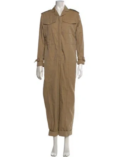 Pre-owned Burberry Jumpsuit W/ Tags In Neutrals