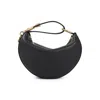 Burberry Knight Arc Mini Leather Shoulder Bag In Black
