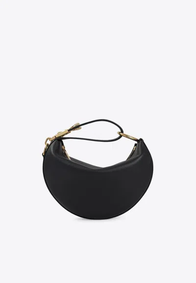 Burberry Junior Knight Shoulder Bag In Black