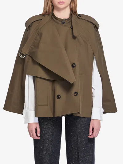 Burberry Juniper Cotton Cape