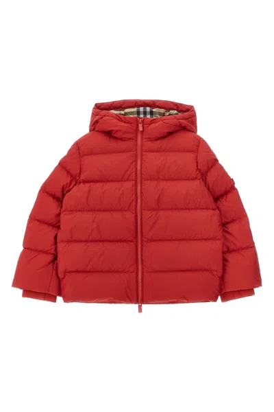 Burberry 'juno' Down Jacket In Red