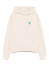 Burberry B Shield Logo-print Hoodie In Black