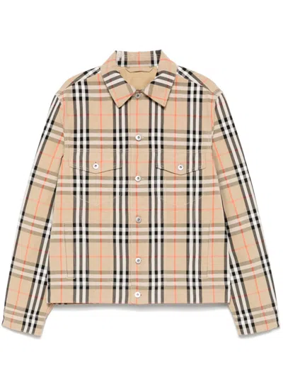 BURBERRY HOUSE CHECK SHIRT JACKET