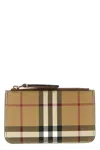 Burberry Kelbrook Check Zip Wallet