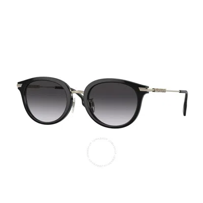 Burberry Kelsey Grey Gradient Phantos Ladies Sunglasses Be4398d 30018g 50 In Black