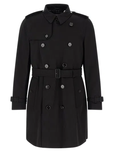 Burberry 2-in-1 With Removable Quilted Vest Trench Coat In Black