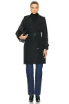 BURBERRY KENSINGTON BELTED TRENCH COAT