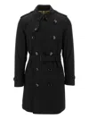 Burberry Kensington Heritage Medium And Long Style Windbreaker