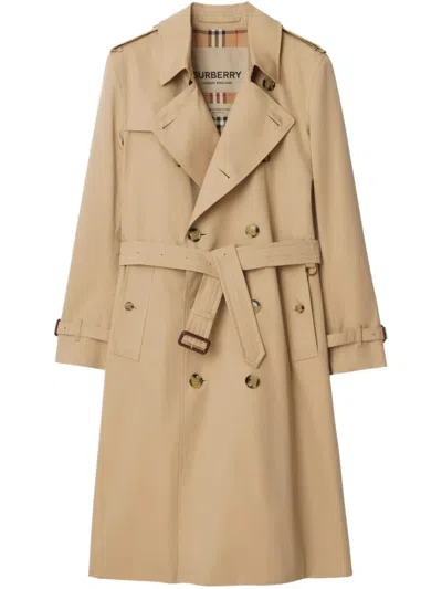 Burberry Kensington Heritage Long Trench Coat