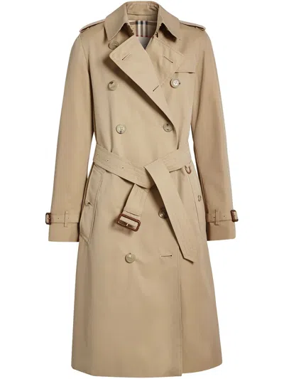 BURBERRY KENSINGTON HERITAGE LONG TRENCH COAT