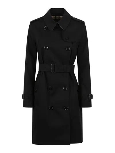 Burberry Kensington Org 2 W Rainwear In Black