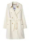 Burberry Kensington Belted Double-breasted Trench Coat