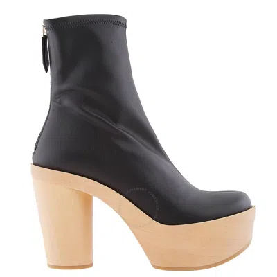 Burberry Kenwood 110 Platform Boots In Black