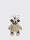 Burberry Thomas Trench-coat Teddy Bear Key-ring In Gray