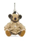 Burberry 'orsetto Thomas' Keyring In Gold