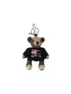 Burberry Thomas Teddy Bear Keyring Charm In Multi