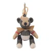 Burberry Women Is Thomas Check Keyring In Gray