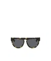 Burberry Womens Brown Be4416u Irregular-frame Acetate Sunglasses In Gray