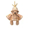 Burberry Keyrings In Sand
