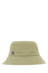 Burberry Khaki Cotton Bucket Hat