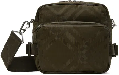 Burberry Khaki ml Pocket Crossbody Bag In Military