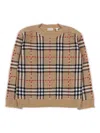 Burberry Kid Boy Knits In Nude
