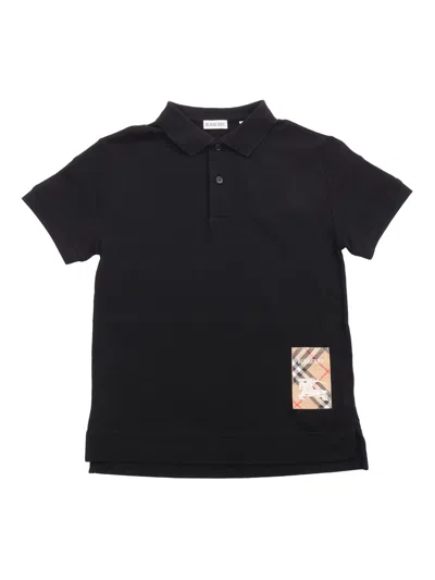 BURBERRY KID BOY POLO SHIRTS