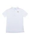 Burberry Kid Boy Polo Shirts In White