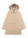 Burberry Kid Boy Quilts In Grey