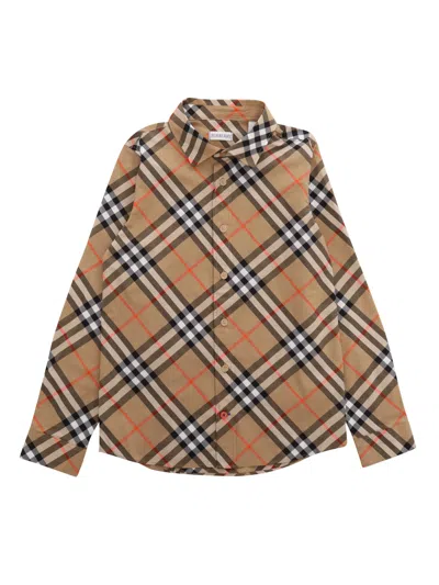 BURBERRY KID BOY SHIRTS