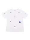 Burberry Kid Boy T-shirts In White
