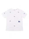 Burberry Kid Boy T-shirts In White